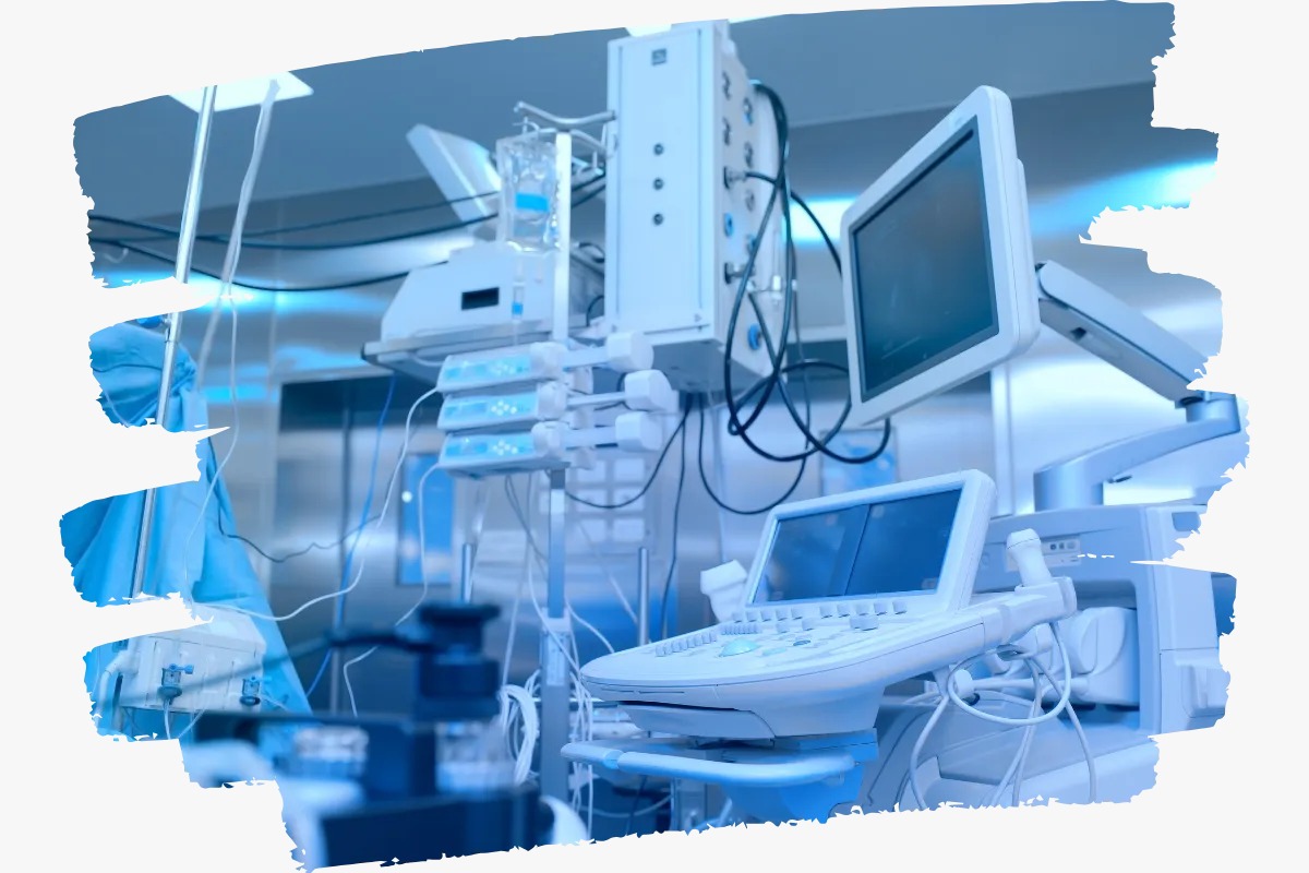 Tecnología hospitalaria y equipo médico